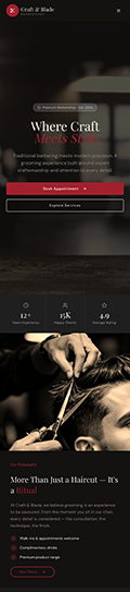 Blade mobile view