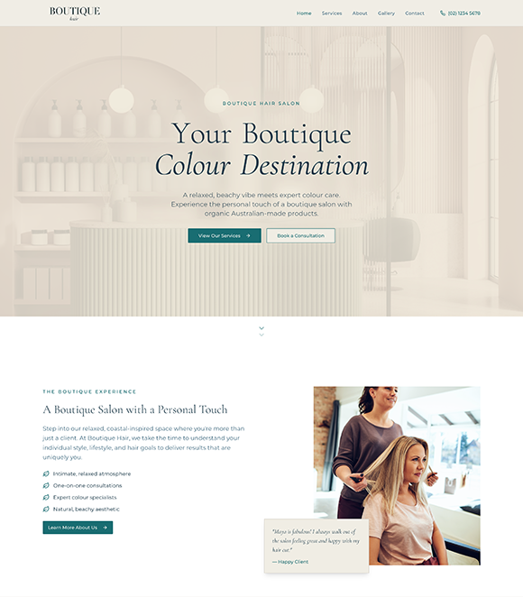 Boutique example